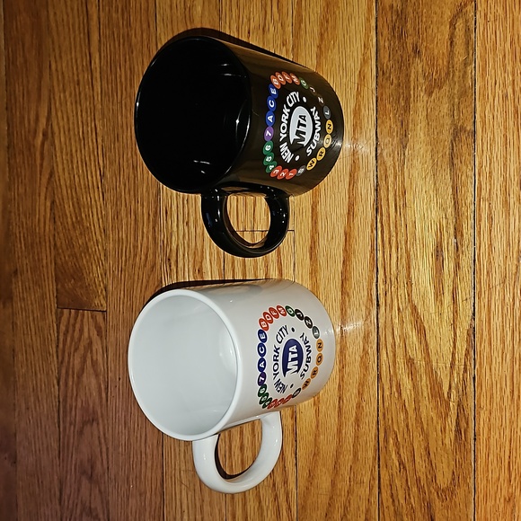 MTA NYC Subway Routes Mug Set  - NY Transit Museum Store - NIB - Picture 3 of 6